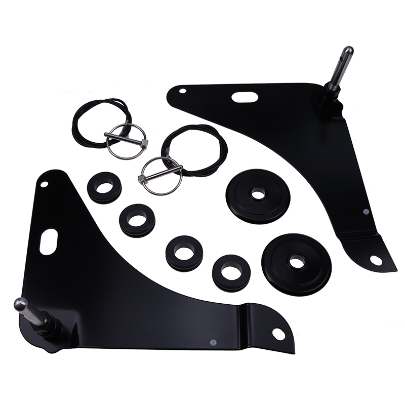 Für Dodge Challenger konzipiert - Hood Pin Bausatz Schwarz 82214260AC P5155755 82214260AB