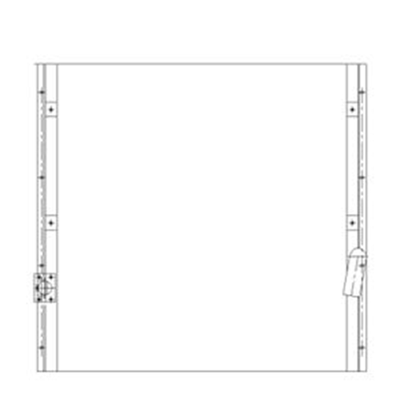 Direkter Ersatz für Caterpillar CAT Bagger E345BII E345BL - Hydraulischer ?lkühler 148-9108 234-4675 281-3581 CA1489108 CA2344675 2813581 E345BII, E345BL