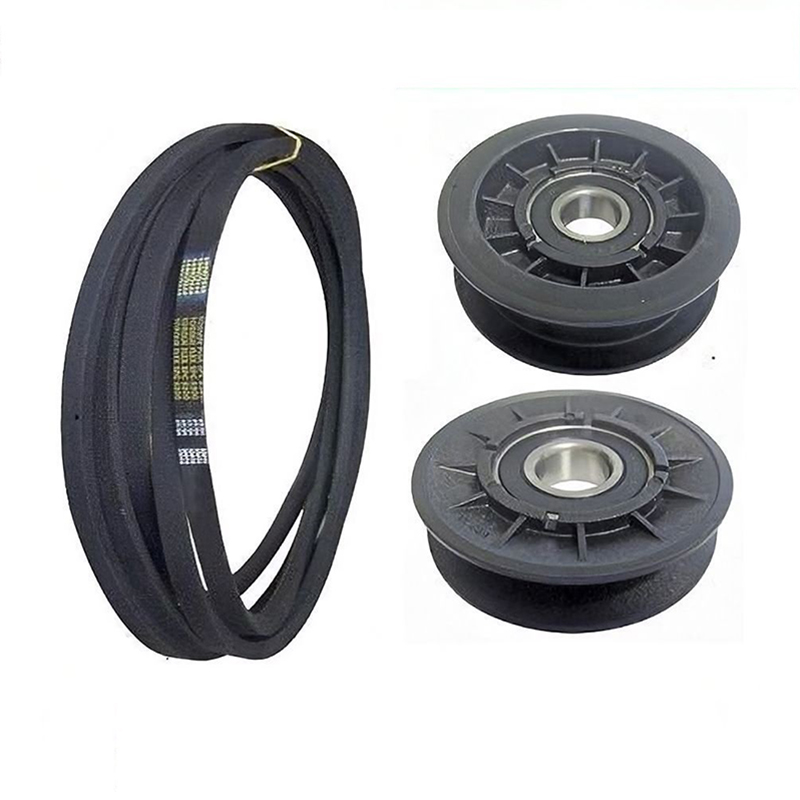Ma?geschneidert für John Deere Traktor 105 108 125 135 145 - Idler Pulley Bausatz GX20286 GX20287 Mit Antriebsriemen GX20006 L100, L110, L120, L130, L107, L111, LA110, LA120, LA130, LA140, LA150, X110, X120, X140, LA115, LA125, LA135, LA145, LA155, LA165,