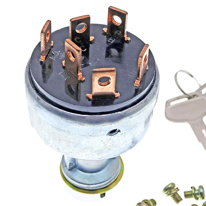 Geeignet für Komatsu Motor S6D125-1P Bagger PC03-2 PC05-1 PC09-1 PC100-1 PC10-1 PC120-1 PC120-1 PC150-1 PC200-1 PC220-1 - Zündungsstarterschalter 08086-10000 Mit Tasten 0808610000 08086/10000 PC03-2, PC05-1, PC05-5, PC09-1, PC10-1, PC120-1, PC120-1, PC150