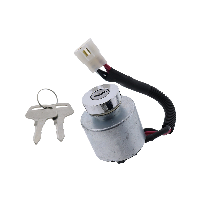 Konzipiert für Kubota D722 D902 Z482 Motor 12V - Zündschalter mit Schlüssel 9-0911 90911