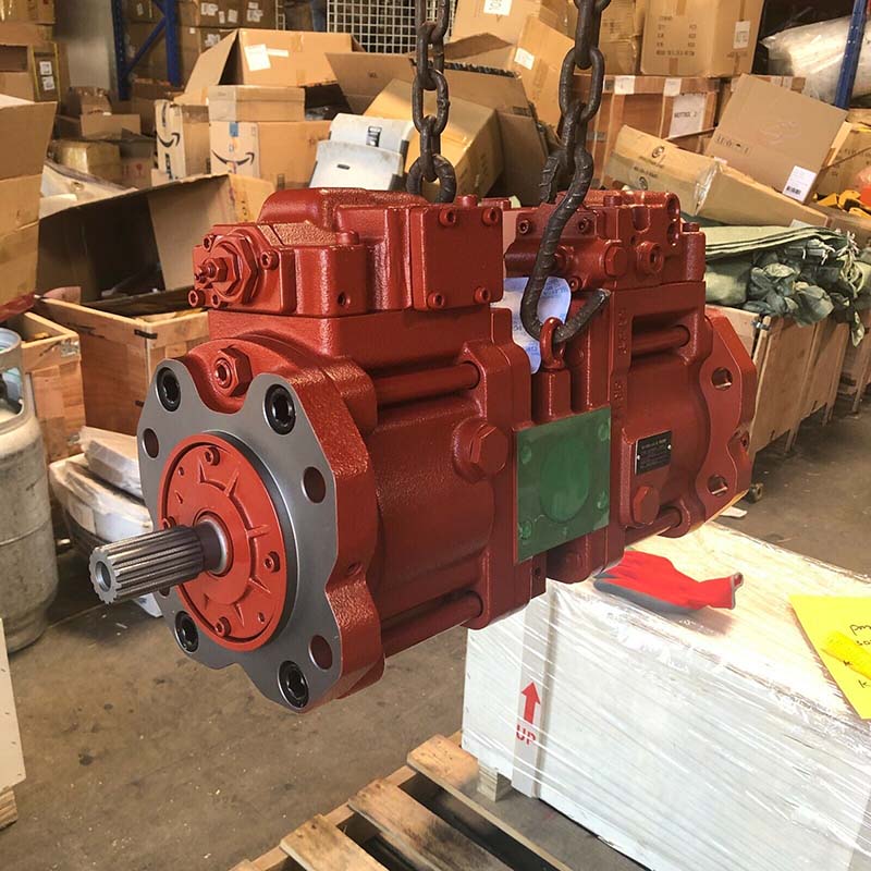 Perfekter Ersatz für Kobelco Bagger SK100-3 SK100 MARK III - Kawasaki K3V63DT Hydraulische Pumpe 2437U405F1 2437U405F2 SK100-3, SK100 MARK III