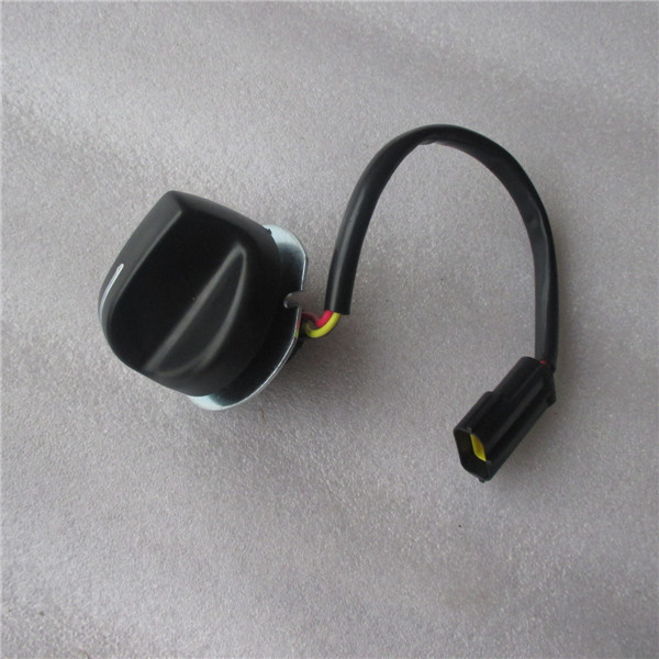 Kompatibel mit Kobelco Bagger SK200-6 SK200-6E Throttle Knob YN52S00009P1 SK200-6,SK200-6E