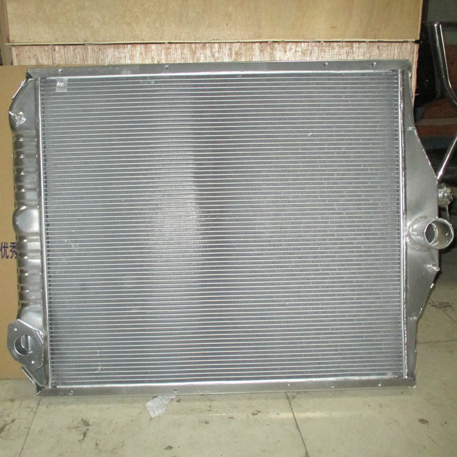 Gerüstet für KOMATSU PC220-3 Motor 6D105 - Water Tank Radiator Core ASS'Y 206-03-44210 206-03-44211