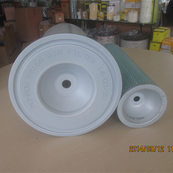 Kompatibel mit Komatsu Bagger PC200-6 PC220-6 Luftfilter 600-181-6820 und 600-181-6730 A:600-181-6820 B:600-181-6730 PC200-6,PC220-6