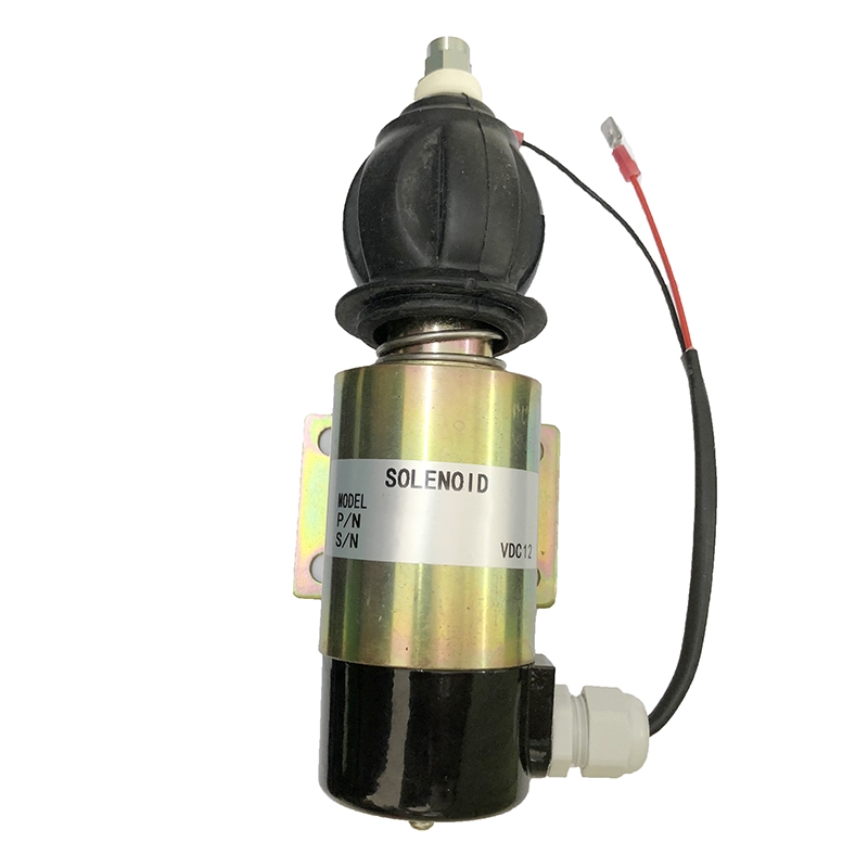 kompatibel mit Volvo Motor TAMD60A TAMD60B TAMD60C 12V Stop Solenoid 872826 1827650 2 Leitungen 261