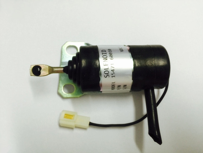 Kompatibel mit Kubota V2203 Z482 Stopp Solenoid 15471-60010 05260-1001 12V Kubota 15471-60010 15471 60010 1547160010 052600 1001 0526001001 Kubota Mini Bagger Traktorm?her Generator