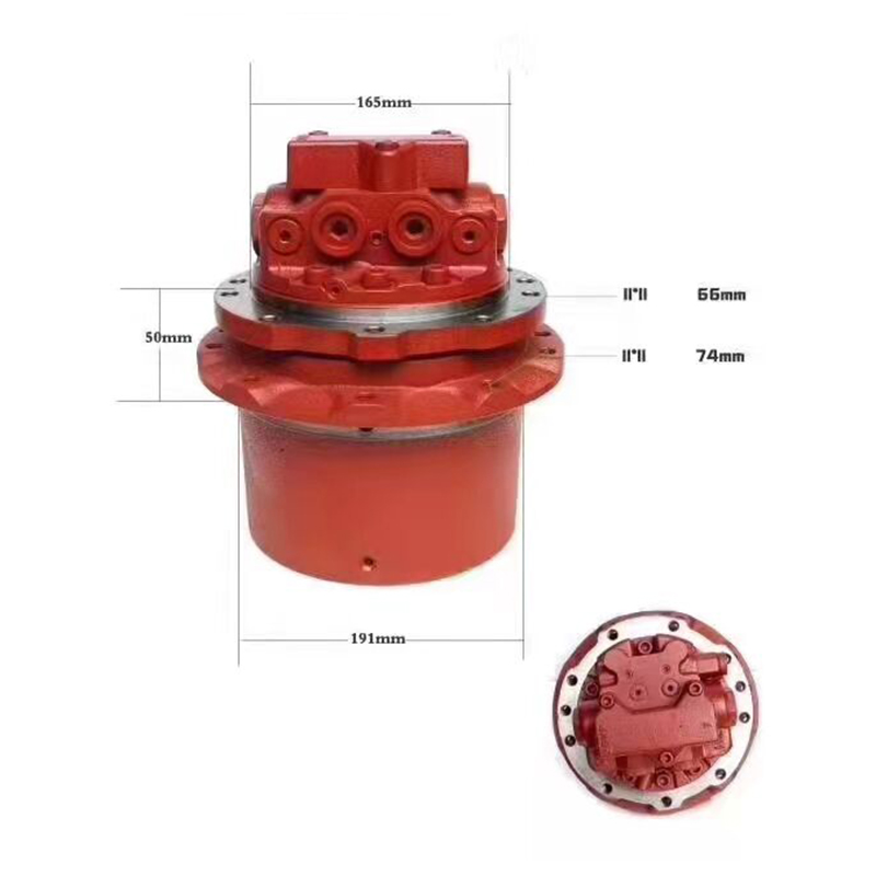 Perfekt für Hitachi ZX30 ZX35 ZX40 Caterpillar CAT 303C 303.5C Bagger - KYB Travel Motor Assembly B0240-18070 B024018070 ZX30, ZX35, ZX40