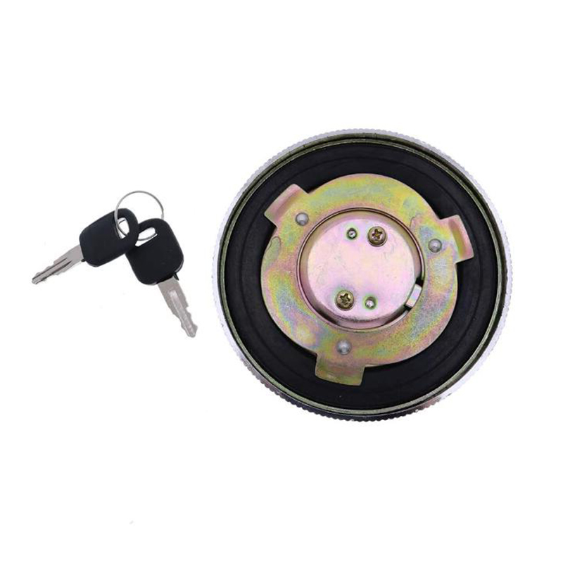 Passend für Caterpillar CAT 307 311 312 313B 315 317 318B E110 Motor 3306 3304 - Verriegelung Kraftstoffkappe 086-1781 Mit Schlüssel CA0861781 3116 3066 3054 3054 3054T 3204 3306T 4M40 C3.3B C2.4 307, 311B, 311C, 312B, 312B L, 312C, 312C L, 313B, 314C, 31
