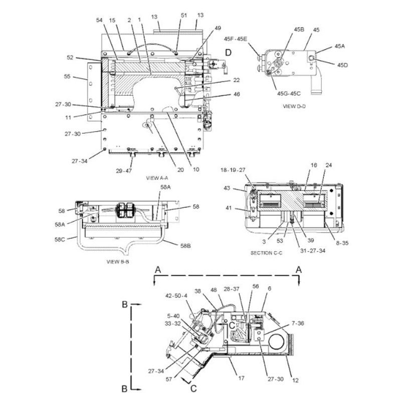 Made for Caterpillar Truck CAT 69D 769D 771D 773D 773E 775D 776D 777D 777E - Motor Assembly 174-1489 CA1741489 1741489 69D, 769D, 771D, 773D, 773E, 775D, 775E, 776D, 777D, 777E
