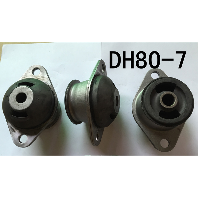 Engineered for Daewoo Doosan Bagger DH80-7 - 1 Set Montage Gummi Kissen Bumper