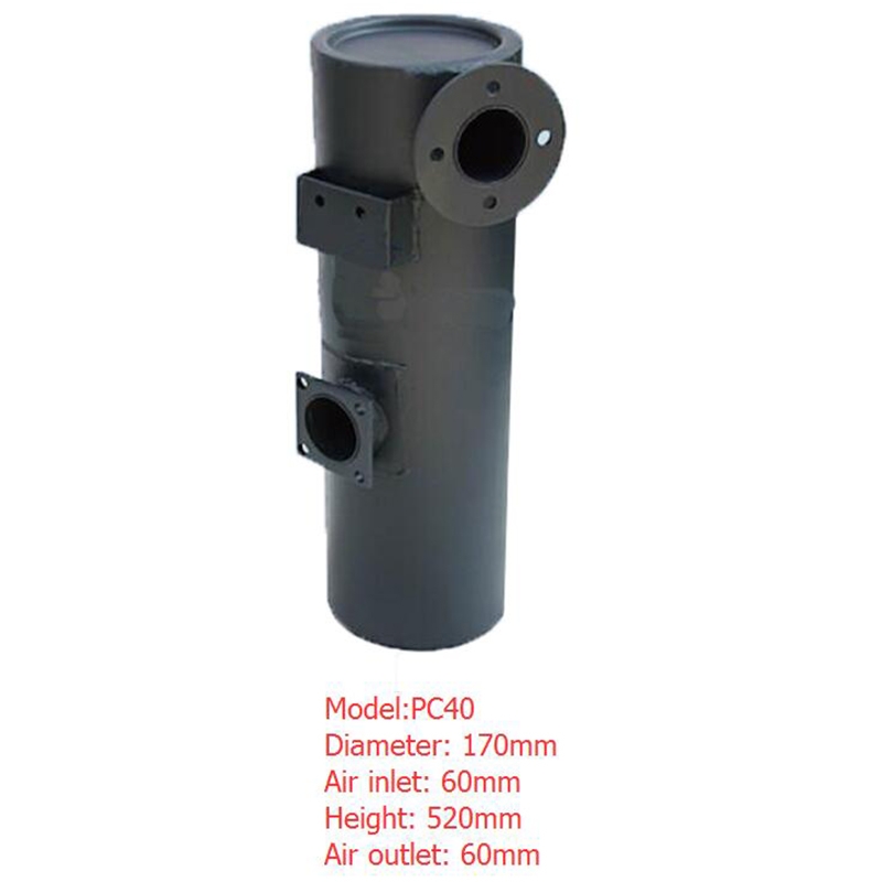 Speziell für Komatsu Bagger PC40 - Muffler