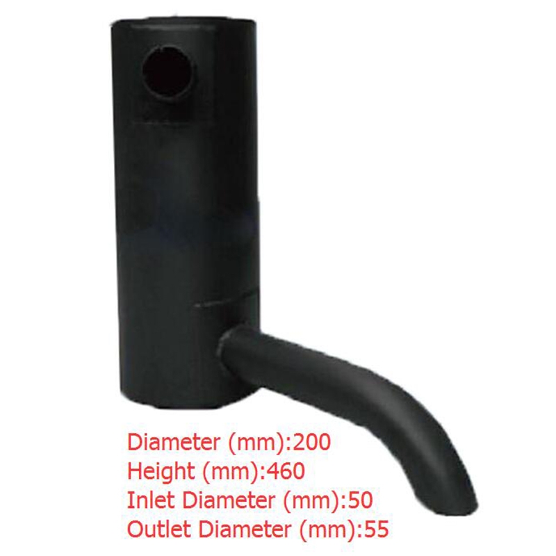 Passend für Fall CX75 Bagger - Muffler Silencer 447578A1