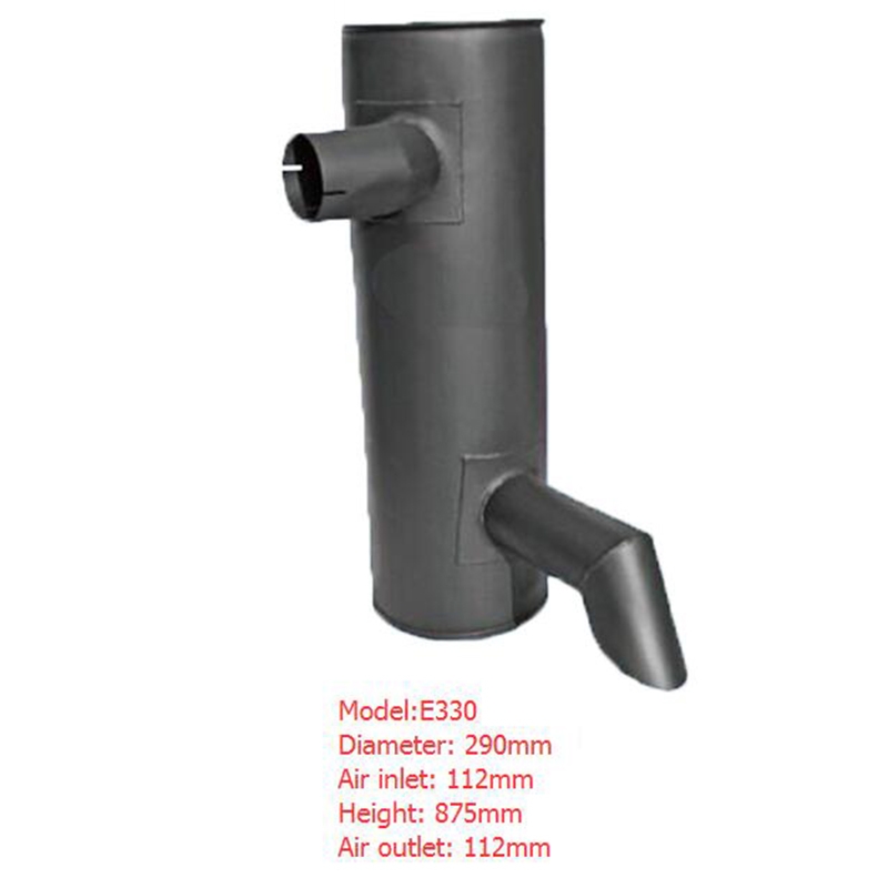 Funktioniert gut mit Caterpillar CAT Bagger E330 - Muffler Silencer
