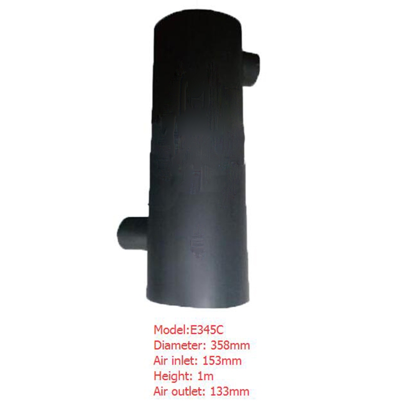 Passend für Caterpillar CAT Bagger E345C - Muffler Silencer