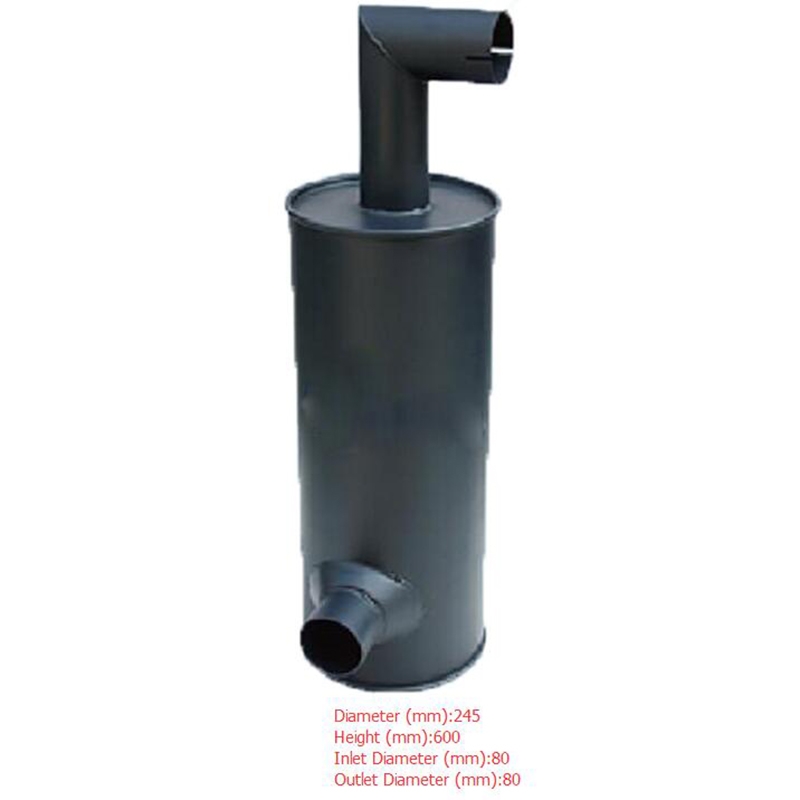 Ma?geschneidert für Hitachi Bagger EX200-1 - Muffler Silencer