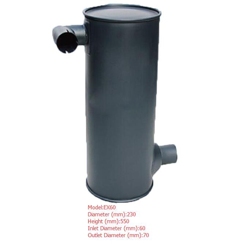 Hergestellt für Hitachi Bagger EX60 - Muffler Silencer