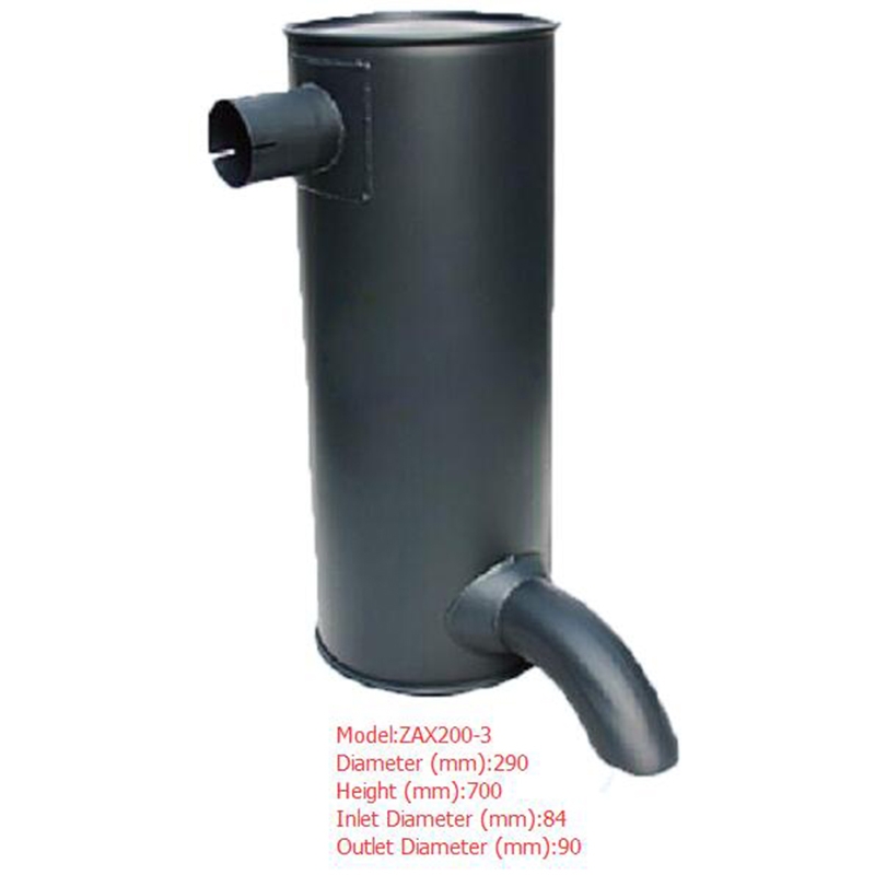 Direkter Ersatz für Hitachi Bagger ZAX200-3 - Muffler Silencer