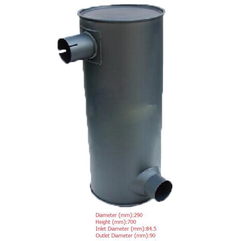 Ma?geschneidert für Hitachi Bagger ZAX240-3 - Muffler Silencer