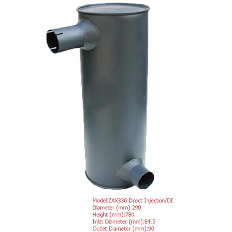 Gerüstet für Hitachi Bagger ZAX330 Direkteinspritzung - Muffler Silencer