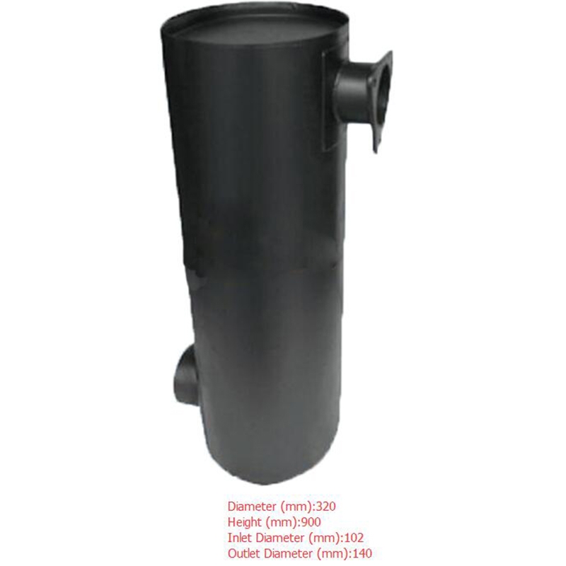 Direkter Ersatz für Hitachi Bagger ZAX450-3 - Muffler Silencer