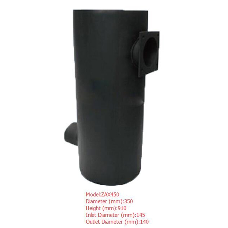 Hergestellt für Hitachi Bagger ZAX450 - Muffler Silencer