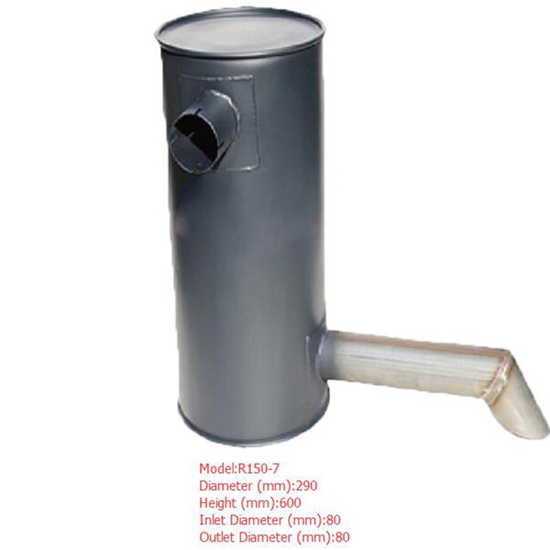 Geeignet für Hyundai Bagger R150-7 - Muffler Silencer