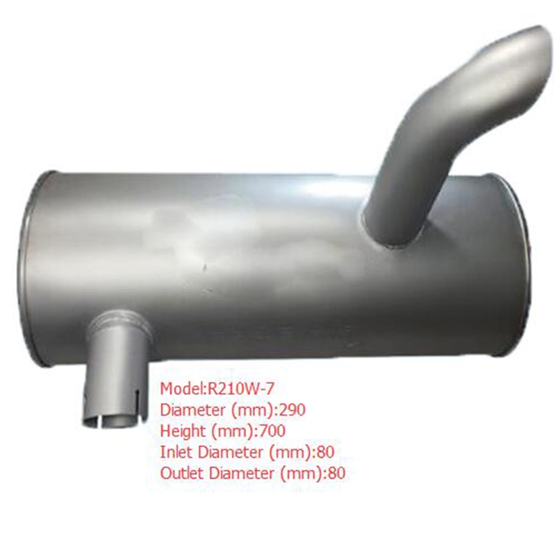 Ma?geschneidert für Hyundai Bagger R210W-7 - Muffler Silencer
