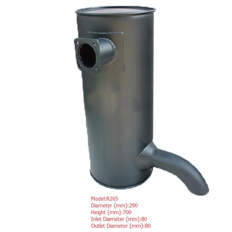 Auf Hyundai Bagger R265 passend - Muffler Silencer