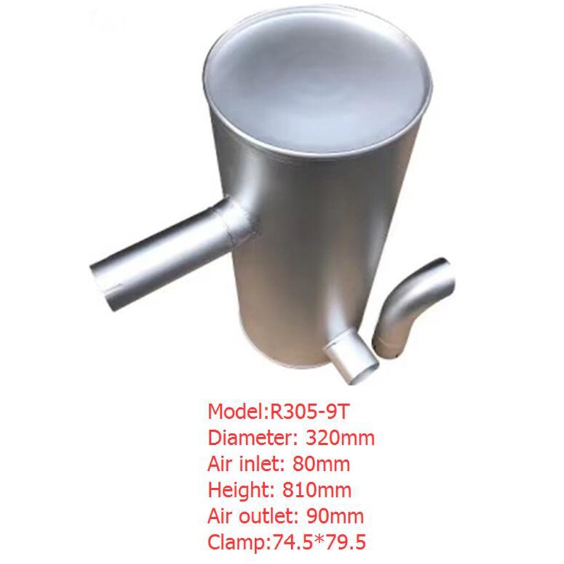 Speziell für Hyundai Bagger R305-9T - Muffler Silencer