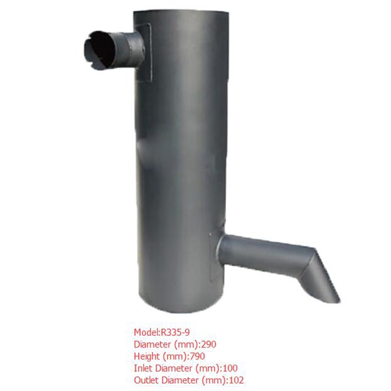 Hergestellt für Hyundai Bagger R335-9 - Muffler Silencer