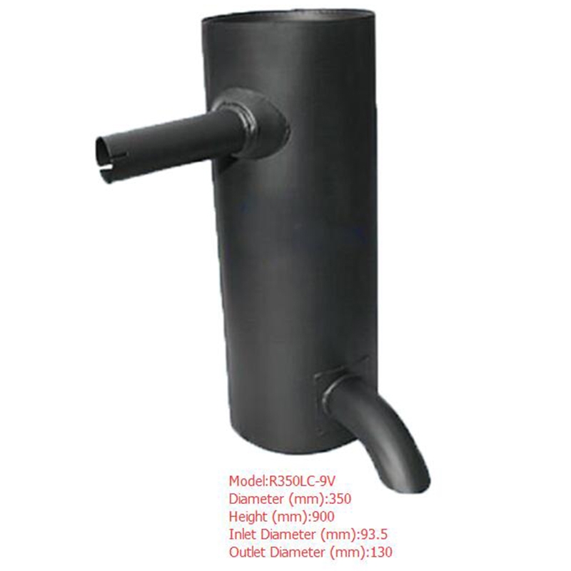Speziell für Hyundai Bagger R350LC-9V - Muffler Silencer