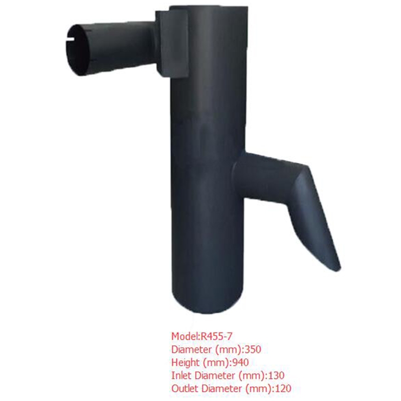 Perfekt für Hyundai Bagger R455-7 - Muffler Silencer
