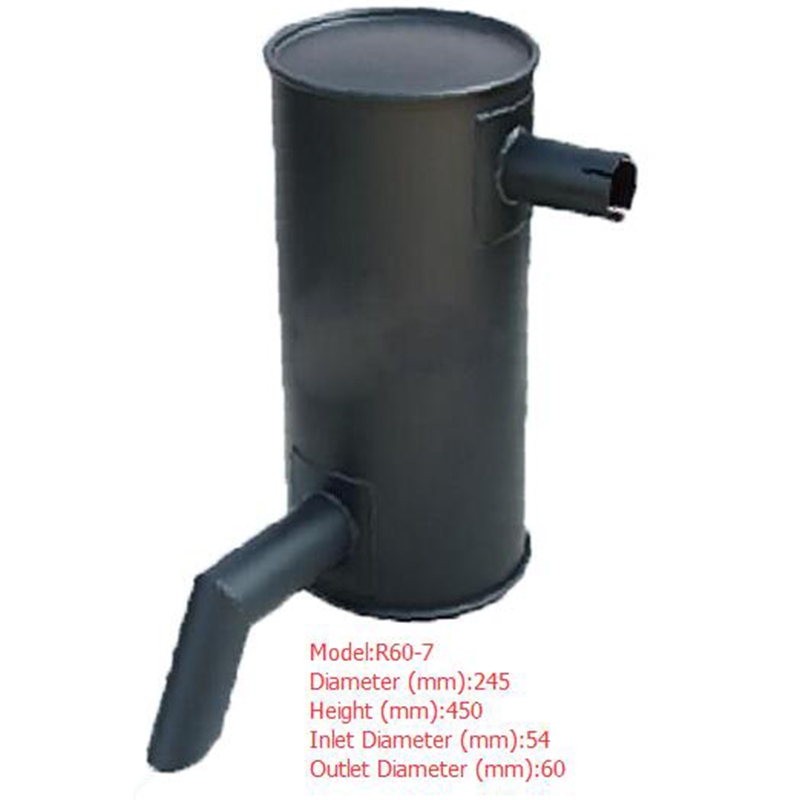 Direkter Ersatz für Hyundai Bagger R60-7 - Muffler Silencer