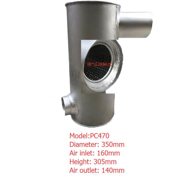 Hergestellt für Komatsu Bagger PC470 - Muffler Silencer