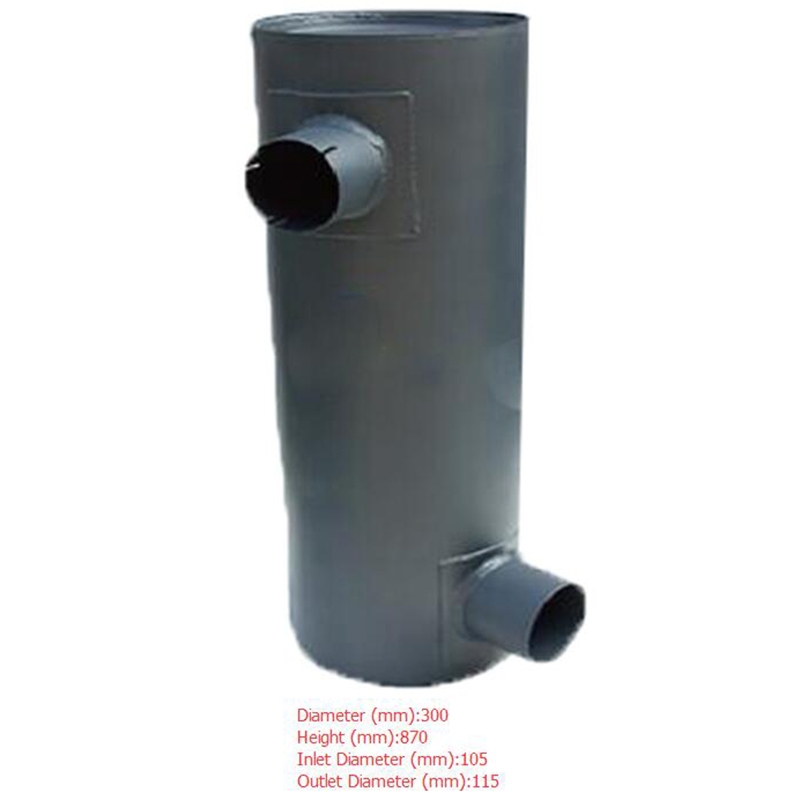 Ma?geschneidert für Sumitomo Bagger SH350A3 - Muffler Silencer