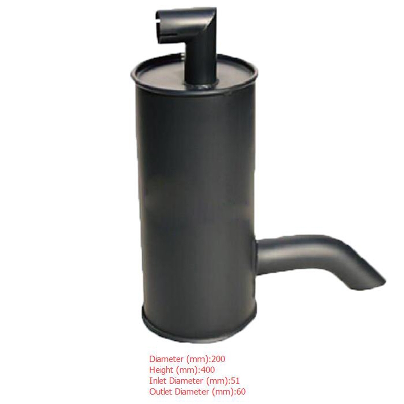 Hergestellt für Sumitomo Bagger SH60A2 - Muffler Silencer