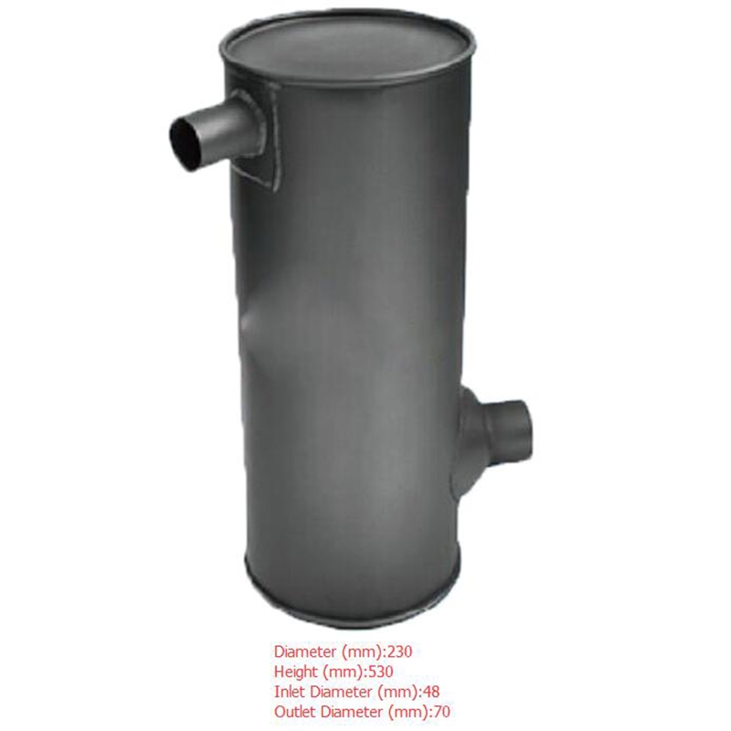 Ma?geschneidert für Sumitomo Bagger SH60A3 - Muffler Silencer