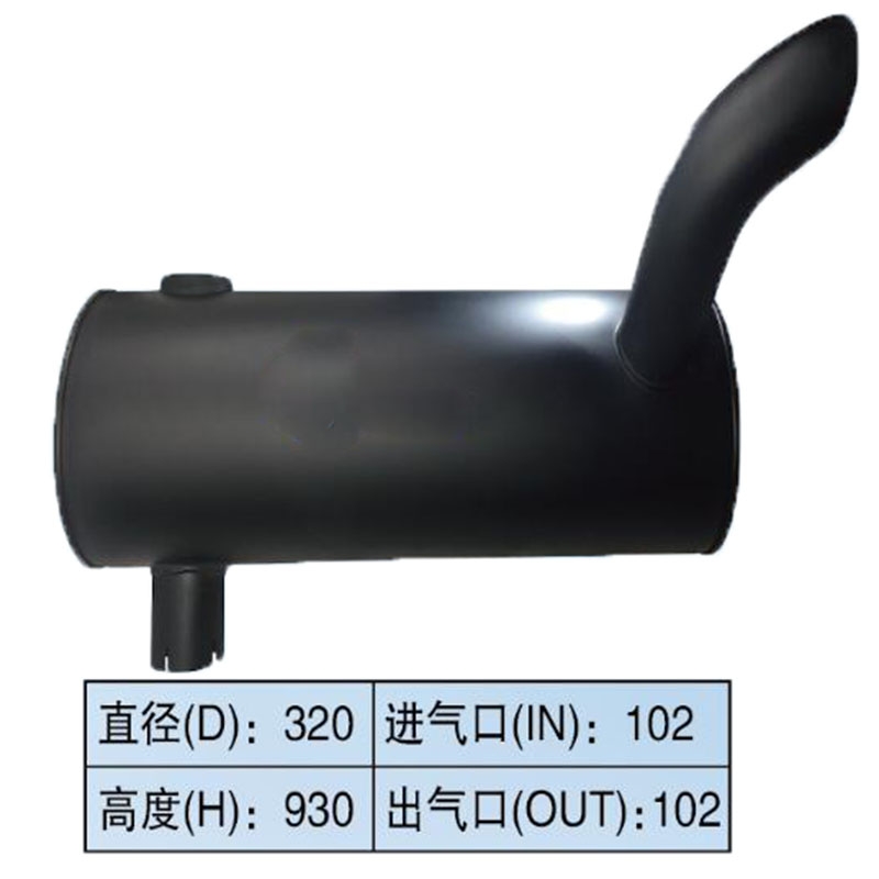 Perfekt für Volvo Bagger EC480 - Muffler Silencer