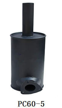 Passend für Komatsu PC60-5 PC60U-5 PC60L-5 PW60-3 Motor 4D95L - Muffler 620-41-15252