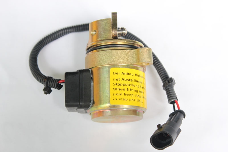 Kompatibel mit NEU Deutz Motor Absperrung Solenoid Ventil 04287584 24V 0428 7584 24Volt 0428-7584 Deutz Motor BF4M 2011