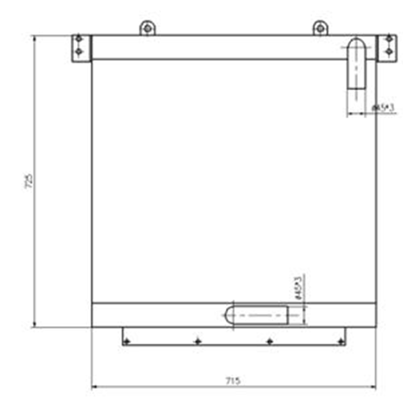 Entwickelt für Komatsu PC200-3 PC200LC-3 Bagger - ?lkühler 205-03-83130 2050383130 PC200-3, PC200LC-3