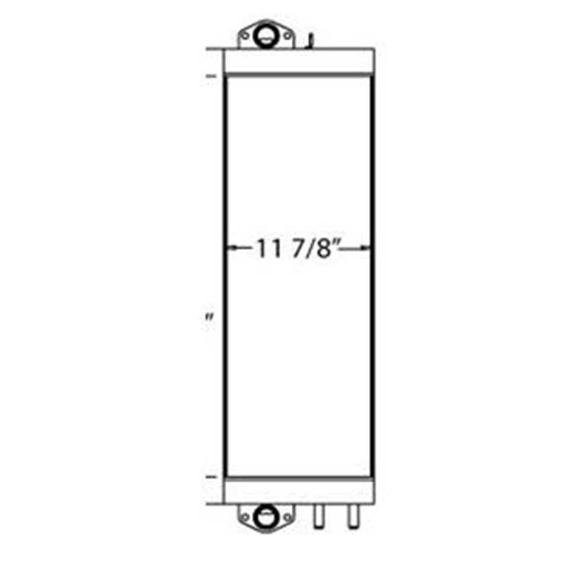 Konstruiert für Komatsu PC200-6 Baggergr??e 870*765*60mm - ?lkühler 22U-03-22120 22U-03-22130 22U0322120 22U0322130