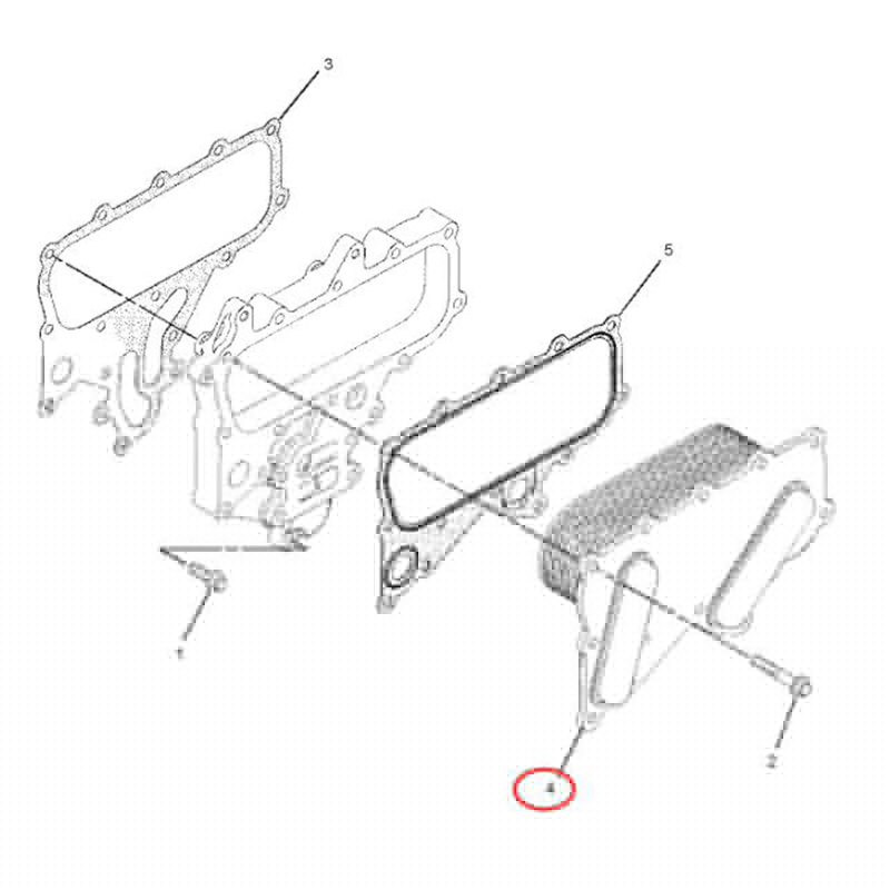 Perfekter Ersatz für Caterpillar CAT Motor C6.6 C7.1 Lader 924H 928H 938H 559 Bagger 320D 323D L M316D M318D M322D - ?lkühler 281-7039 CA281-7033 320D GC, 320D L, 320D2, 320D2 GC, 320D2 L, 323D L, 323D2 L, 559, 924H, 924HZ, 928HZ, 938H, M316D, M318D MH, M