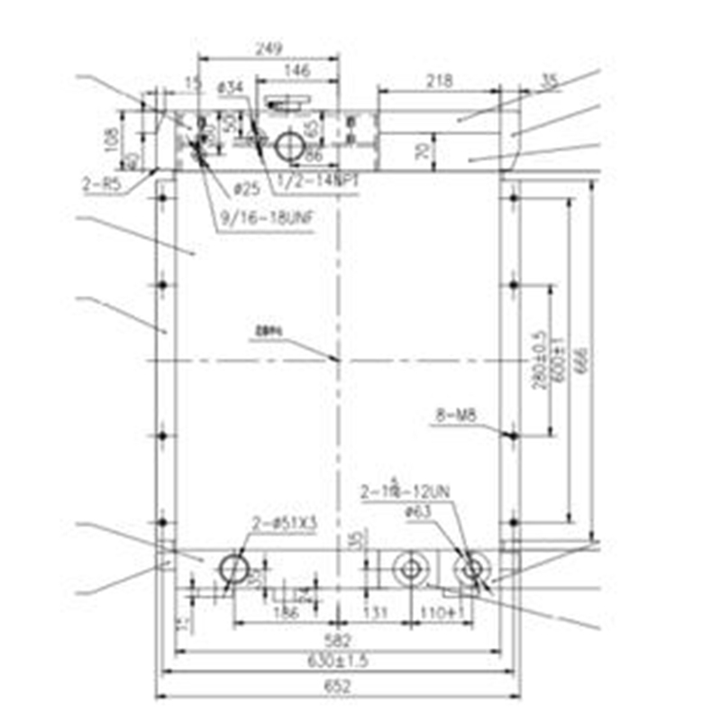 Perfekter Ersatz für Caterpillar CAT D3G D4G D5G Traktor - ?lkühler 3174354 CA3174354 317-4354 D3G, D4G, D5G