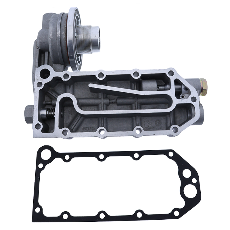 Hergestellt für Cummins Motor ISC 8.3 mit Dichtung - ?lkühler Leiter 3922882 ISLE8.9 QSL9 QSC8.3 6BT 6CT