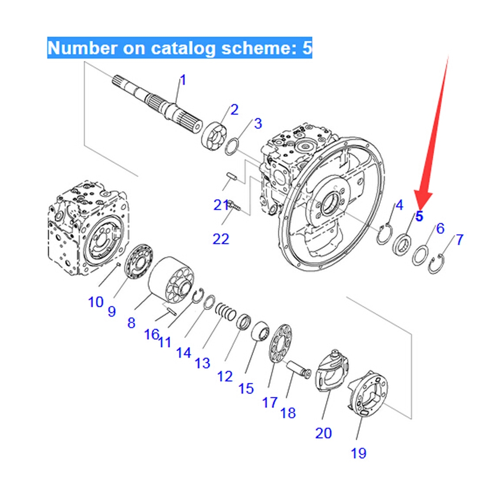 Funktioniert gut mit Komatsu Bagger PC1250-8 PC130-8 PC270-8 PC270LC-8 PC2000-8 PC200-8 PC200LC-8 - ?ldichtung 708-25-52861 7082552861 PC1250-8,PC130-8,PC270-8,PC270LC-8,PC2000-8,PC200-8,PC200LC-8,etc