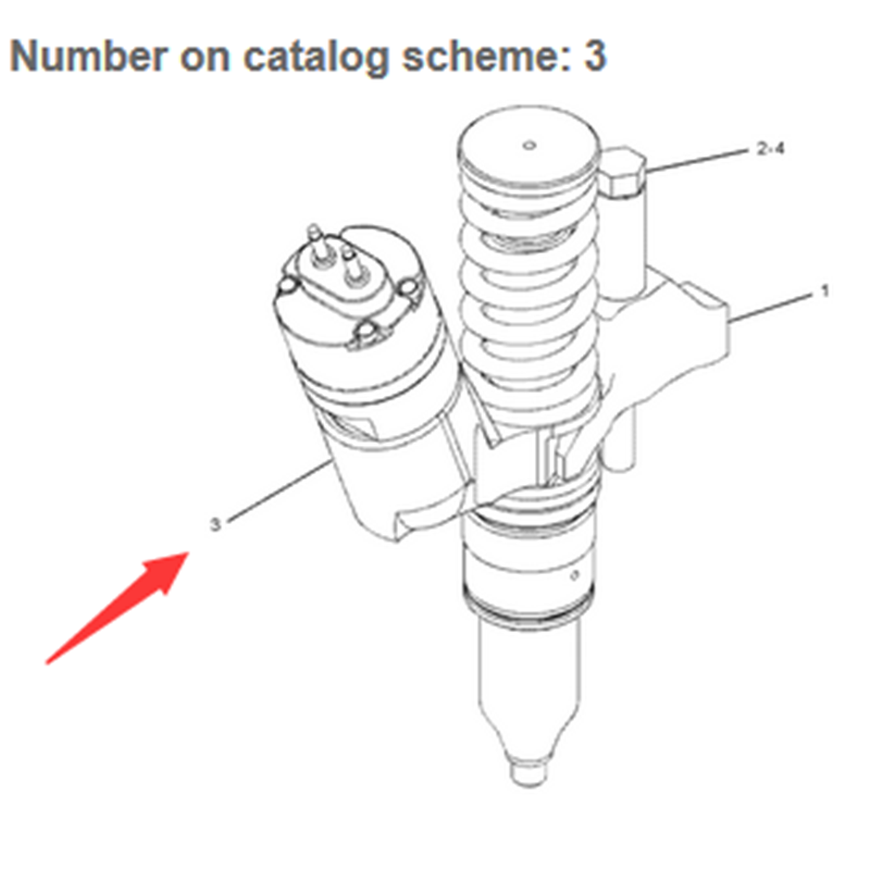 Entwickelt für Caterpillar CAT Motor C27 Traktor D10N D10R D10T D10T2 - Original Injector Gp-Fuel 374-0751 3740751 CA3740751 D10N,D10R,D10T,D10T2