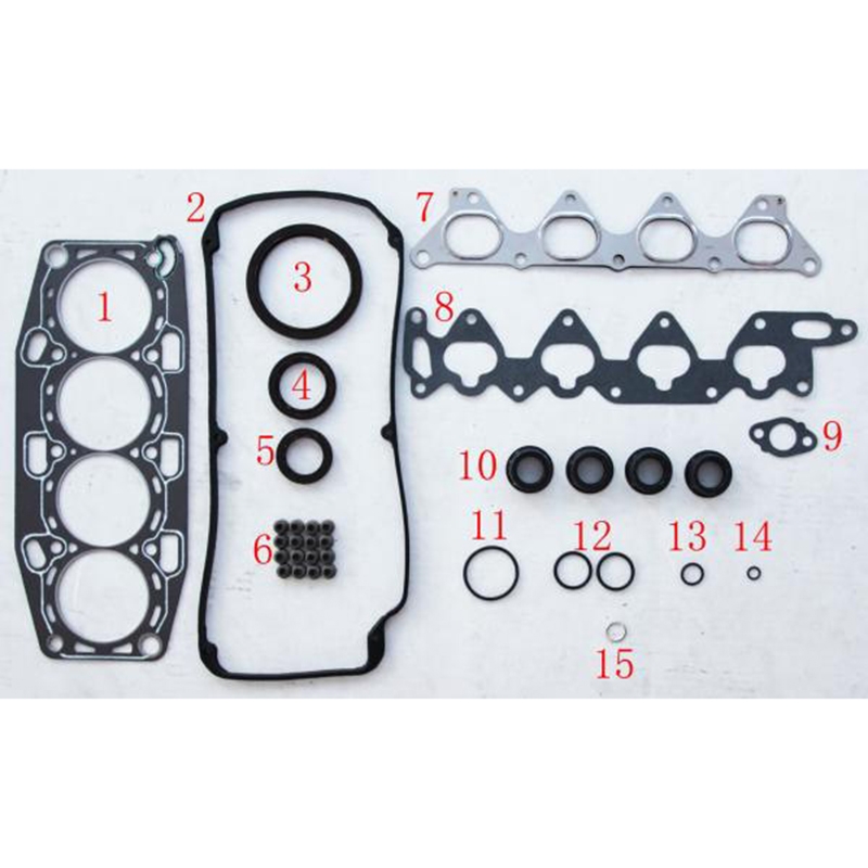 Kompatibel mit Mitsubishi 4G92 4G93 Motor - überholungsdichtungssatz MD970445