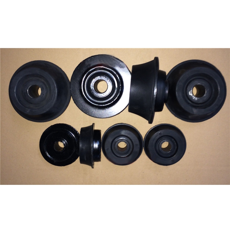 Kompatibel mit Komatsu Bagger PC200-7 Motor Montage Gummi Kissen Bumper